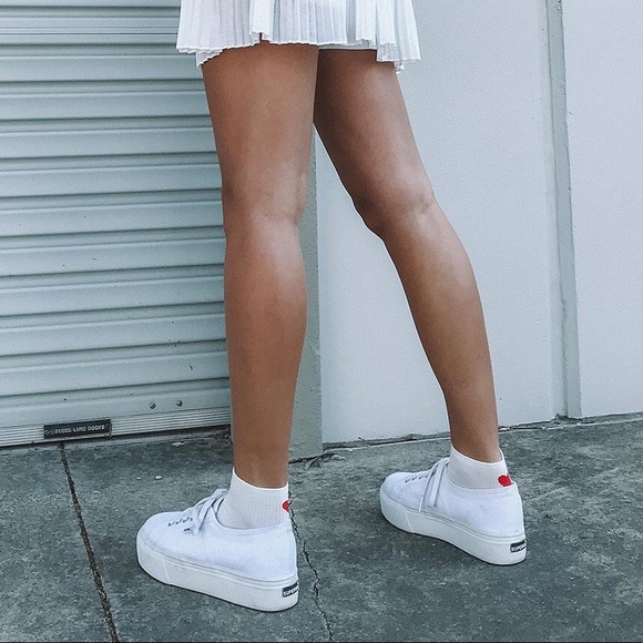 Superga Shoes - Superga ACOTW LINEA UP AND DOWN WHITE